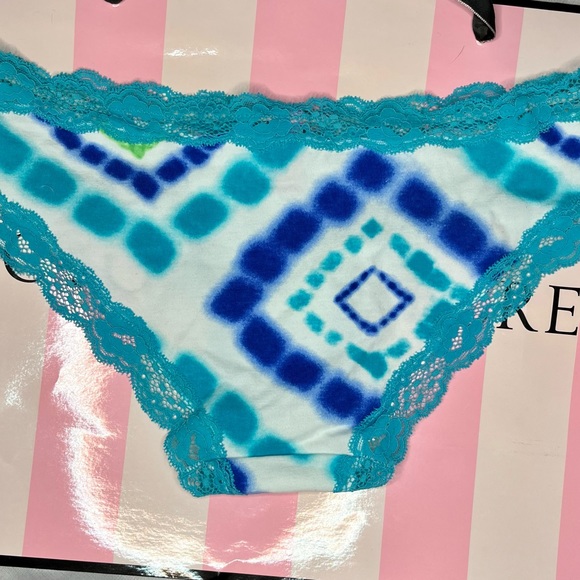 VTG PINK VICTORIA’s S NEW Bikini with LACE PANTIES 2004 COLLECTOR ITEM RARE Dyed - Picture 4 of 7